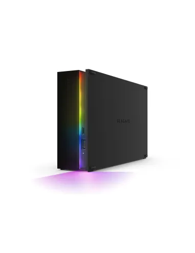 Seagate FireCuda Gaming Hub disco duro externo 8 TB Micro-USB B   USB Type-A   USB Type-C 3.2 Gen 1 (3.1 Gen 1) Negro