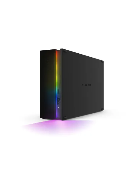 Seagate FireCuda Gaming Hub disco duro externo 8 TB Micro-USB B   USB Type-A   USB Type-C 3.2 Gen 1 (3.1 Gen 1) Negro