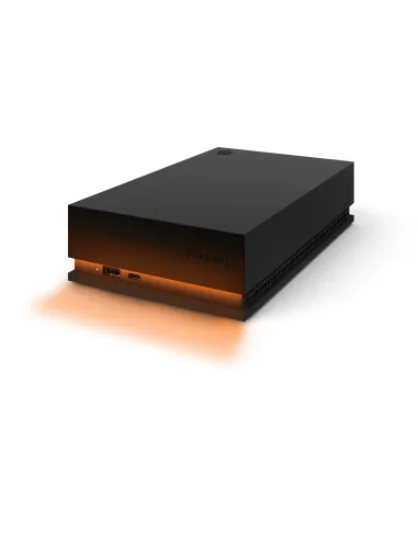 Seagate FireCuda Gaming Hub disco duro externo 8 TB Micro-USB B   USB Type-A   USB Type-C 3.2 Gen 1 (3.1 Gen 1) Negro