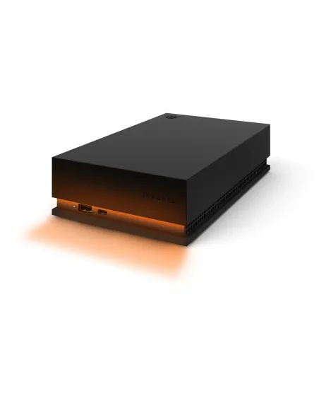 Seagate FireCuda Gaming Hub disco duro externo 8 TB Micro-USB B   USB Type-A   USB Type-C 3.2 Gen 1 (3.1 Gen 1) Negro