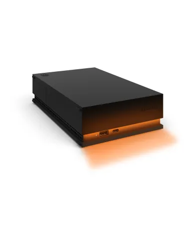 Seagate FireCuda Gaming Hub disco duro externo 8 TB Micro-USB B   USB Type-A   USB Type-C 3.2 Gen 1 (3.1 Gen 1) Negro