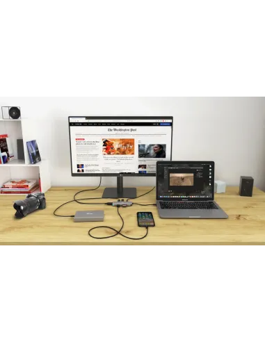 i-tec Metal USB-C Nano Dock 4K HDMI + Power Delivery 100 W