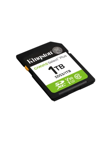 Kingston Technology 1 TB SDXC Canvas Select Plus Gen3 150 MB s C10 UHS-I U3 V30