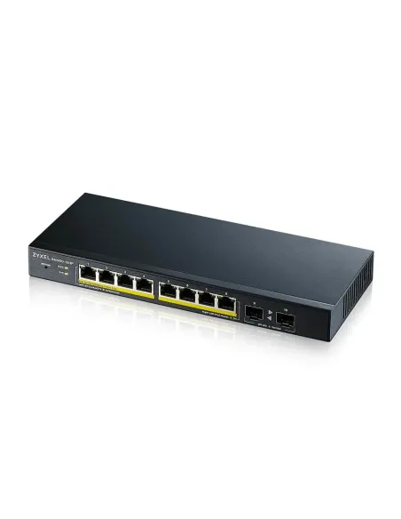 Zyxel GS1900-10HP Gestionado L2 Gigabit Ethernet (10 100 1000) Energía sobre Ethernet (PoE) Negro