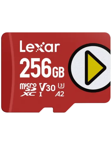 Lexar LMSPLAY256G-BNSNG memoria flash 256 GB MicroSDXC UHS-I Clase 10