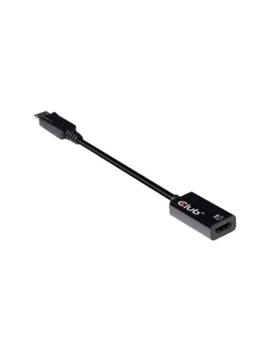 CLUB3D DisplayPort 1.4 a HDMI 2.0b HDR Adpatador Activo