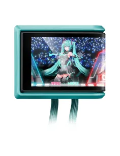 ASUS ROG RYUO IV 360 ARGB Hatsune Miku Edition Procesador Sistema de refrigeración líquida todo en uno 12 cm Negro, Turquesa 2