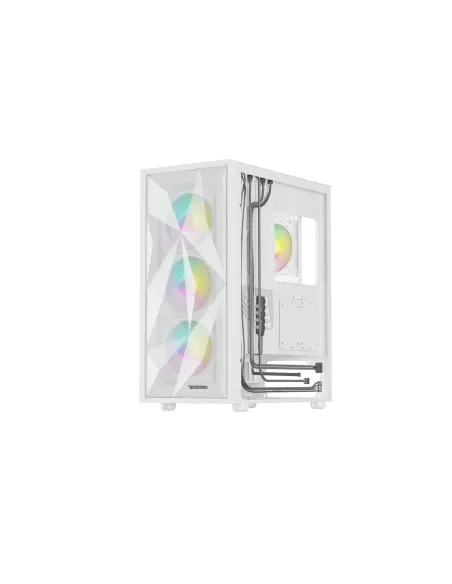GENESIS Diaxid 605 ARGB Midi Tower Blanco