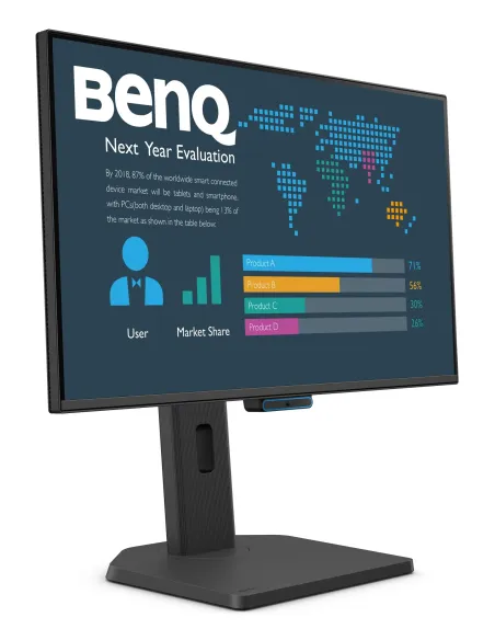 BenQ BL2490TC pantalla para PC 60,5 cm (23.8") 1920 x 1080 Pixeles Full HD LCD Negro