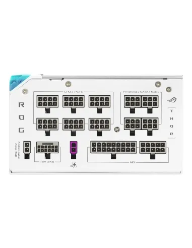 ASUS ROG -THOR-1200P3-WHITE-GAMING unidad de fuente de alimentación 1200 W 20+4 pin ATX ATX Blanco