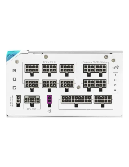 ASUS ROG -THOR-1200P3-WHITE-GAMING unidad de fuente de alimentación 1200 W 20+4 pin ATX ATX Blanco