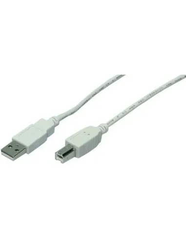 CABLE USB(A) 2.0 A USB(B) 2.0 LOGILINK 5M GRIS