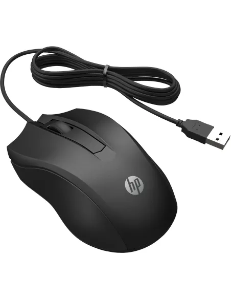 HP Ratón con cable 100