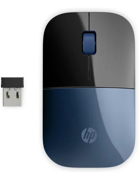 HP Ratón inalámbrico azul Z3700