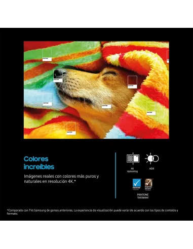 Samsung TV 75" Crystal UHD U8075F 4K Smart TV 2025