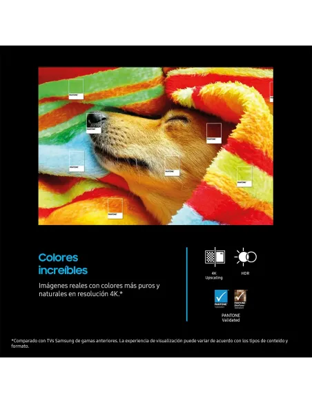 Samsung TV 75" Crystal UHD U8075F 4K Smart TV 2025