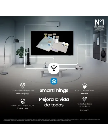 Samsung TV 75" Crystal UHD U8075F 4K Smart TV 2025