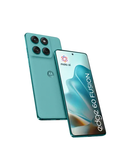 Motorola edge 60 fusion 16,9 cm (6.67") SIM doble Android 15 5G USB Tipo C 8 GB 256 GB 5200 mAh Turquesa