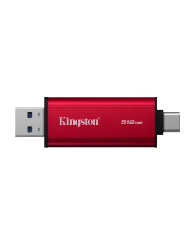 Kingston Technology 512GB Dual USB-A C Portable SSD, Up to 1050MB s USB 3.2 Gen 2