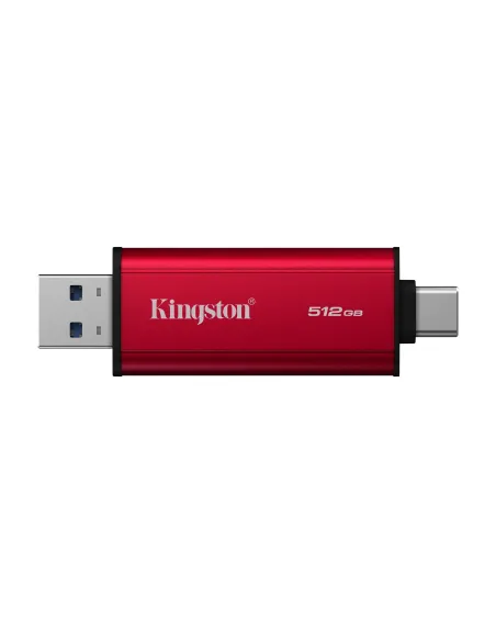 Kingston Technology 512GB Dual USB-A C Portable SSD, Up to 1050MB s USB 3.2 Gen 2