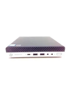 Ordenador reacondicionado mini hp 600 g4 - i5 - 9th - 8gb - 256gb m.2 - win 11 pro - sin cable trebol - wifi+antena