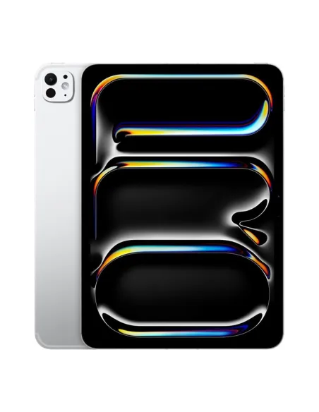 Apple ipad pro 11 pulgadas 12gb 256gb wifi + cellular silver -  oled -  chip m5 -  12mpx