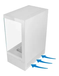 Mars Gaming MC-XOW Midi Tower Blanco 2