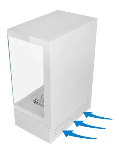 Mars Gaming MC-XOW Midi Tower Blanco