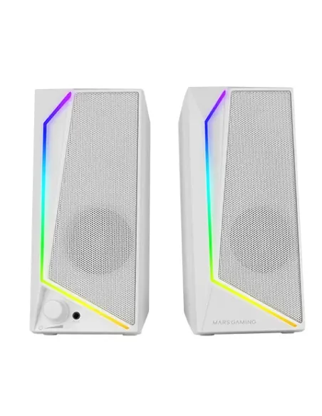 Mars Gaming MS72W altavoz Blanco Alámbrico 15 W