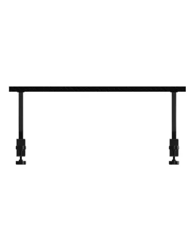 Mars Gaming MGDS, Soporte Elevador Monitor, Eleva el Monitor 17cm, Soporte de Mesa Ergonómico en Acero, Tablero Fibra Carbono