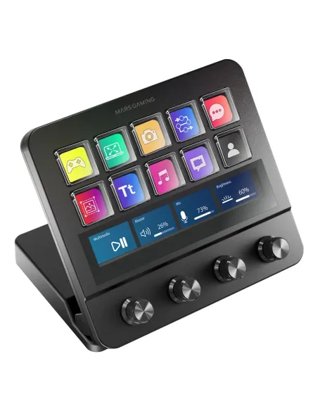 Mars Gaming MS-DPRO Negro 10 botones