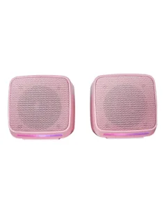 Mars Gaming MS-PRO, Altavoces Compactos 10W, Iluminación RGB Flow Dinámica, Altavoz PC con Caja de Control y Entrada Jack 2