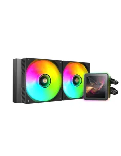 Mars Gaming ML-VISIONPRO240 Procesador Sistema de refrigeración líquida todo en uno 12 cm Negro 1 pieza(s)