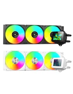 Mars Gaming MLVISION360 sistema de refrigeración para ordenador Procesador Sistema de refrigeración líquida todo en uno 12 cm 2