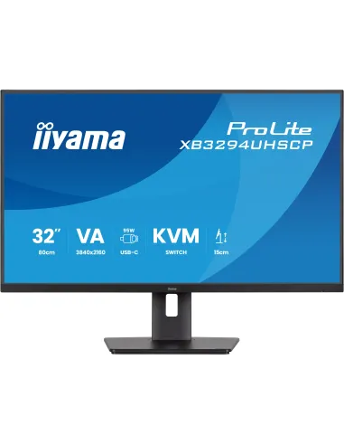 iiyama ProLite XB3294UHSCP-B1 pantalla para PC 80 cm (31.5") 3840 x 2160 Pixeles 4K Ultra HD Negro