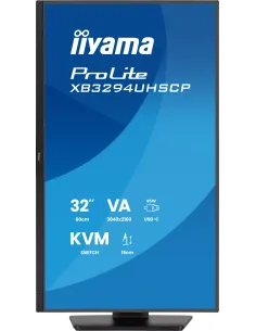 iiyama ProLite XB3294UHSCP-B1 pantalla para PC 80 cm (31.5") 3840 x 2160 Pixeles 4K Ultra HD Negro 2