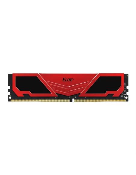Memoria ram ddr4 16gb teamgroup elite heatsink udimm 3200 negro - rojo