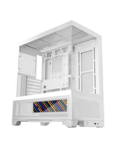 Caja ordenador mars gaming mclcdx atx cristal templado blanco