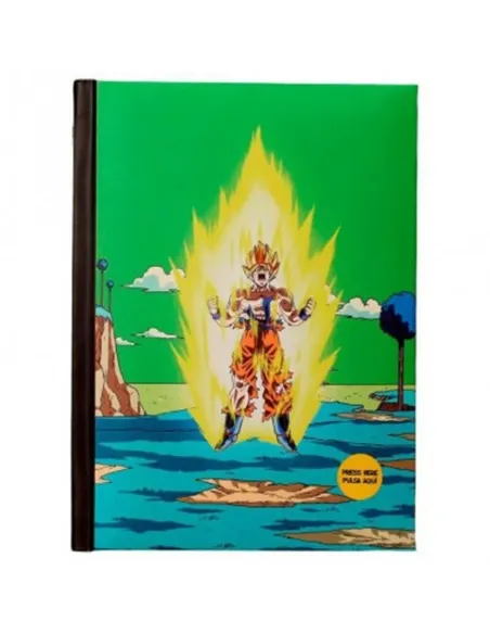 Libreta sd toys dragon ball z batalla final namek con luz
