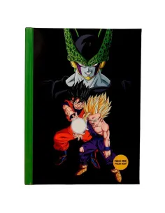Libreta sd toys dragon ball z batalla final cell con luz