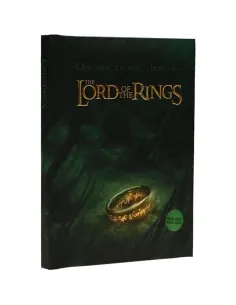 Libreta sd toys el señor de los anillos un anillo para gobernarlos a todos con luz