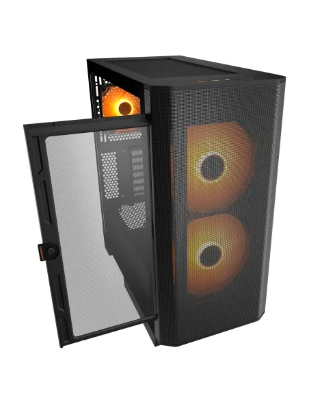 COUGAR AIRFACE FLO RGB Midi Tower Negro