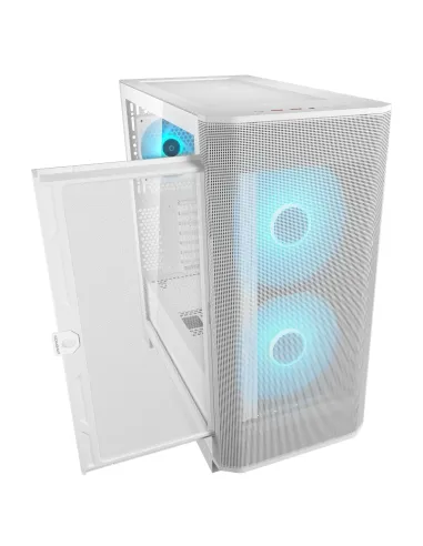 COUGAR AIRFACE FLO RGB Midi Tower Blanco