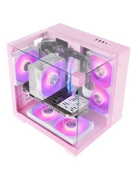 Mars Gaming MC-VISIONMP Mini Tower Rosa