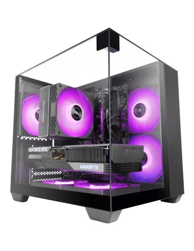 Mars Gaming MC-VISIONM Mini Tower Negro