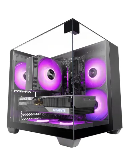Mars Gaming MC-VISIONM Mini Tower Negro