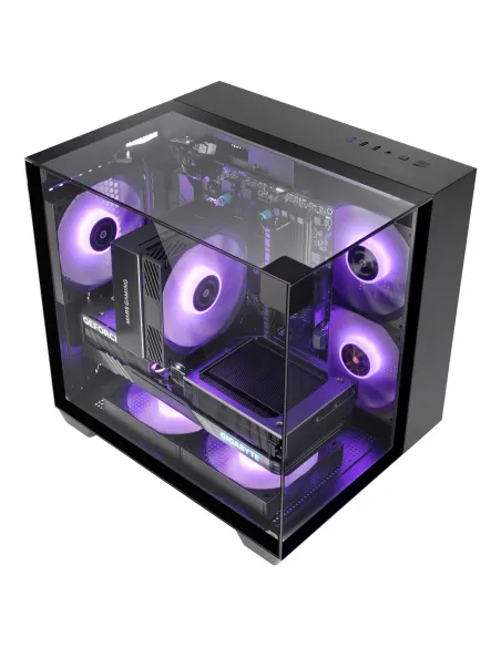 Mars Gaming MC-VISIONM Mini Tower Negro