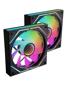 Mars Gaming MF3DPROX2R sistema de refrigeración para ordenador Carcasa del ordenador Ventilador 12 cm Negro