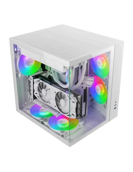 Mars Gaming MCV-ONEW Midi Tower Blanco