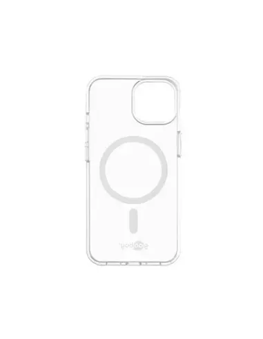 FUNDA GOOBAY IPHONE 14 PLUS MAGSAFE TRANSPARENTE SILICONA/I